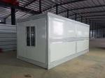 Wind Resistance Grade 11 Galvanized Steel Frame Folding Container House for