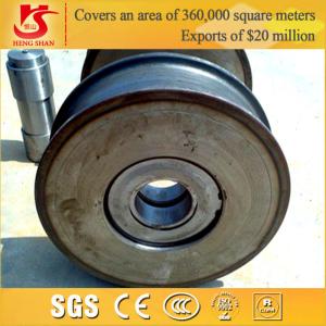 China Single girder suspend overhead crane forged iron wheels factory