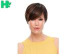 High Temperaturer Fiber Short Synthetic Wigs European Style 14inch - 30Inch