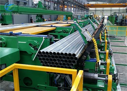 CRC Easy Operation Steel Pipe Manufacturing Machine ISO Certification