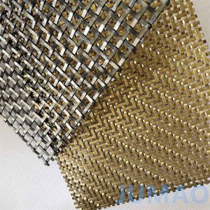 2m Standard Length Architectural Wire Fabric With Diamond Pattern