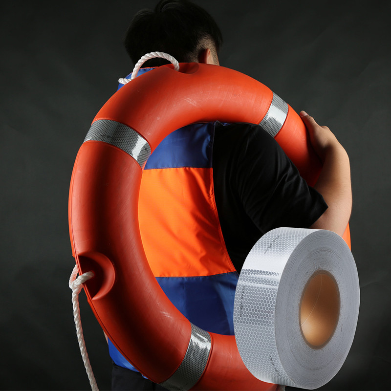 Safety Waterproof Marine Reflective Tape Rolls For Lifesaving