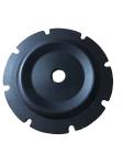 Black NBR NR Rubber Fabric Diaphragm HF54-7 Type