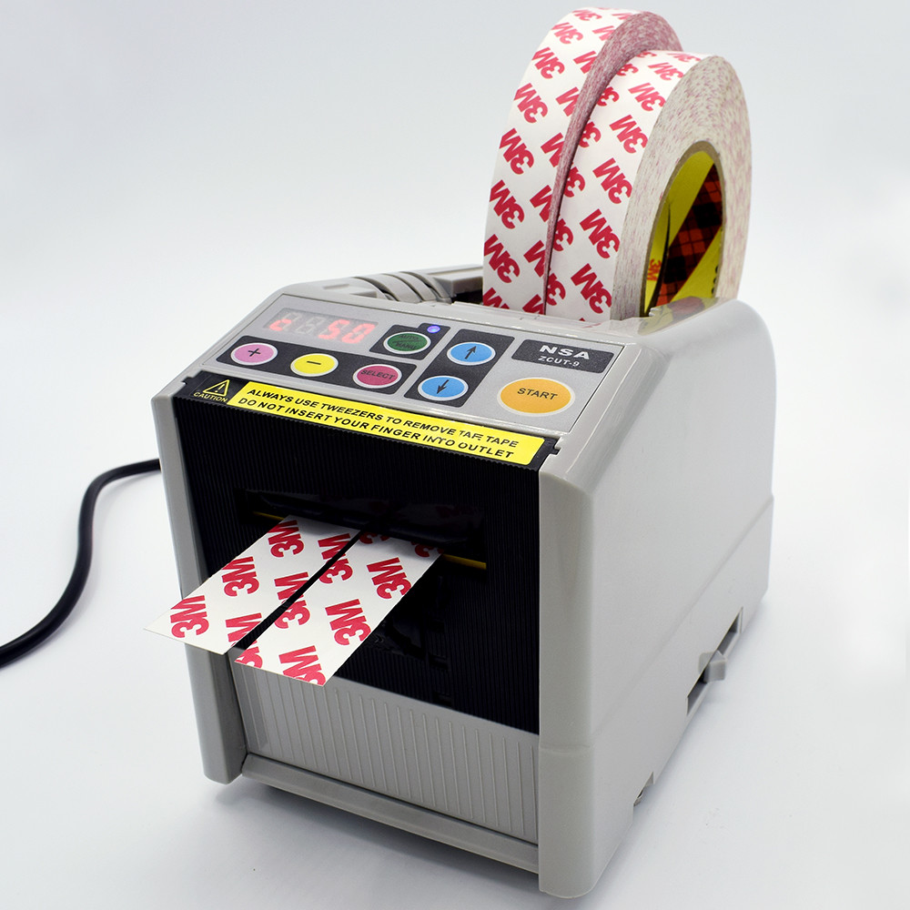 Electric power automatic tape dispenser tape automatic cutter machine