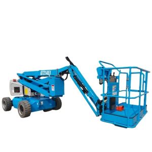 China SNSC Telescopic Boom Lifts Telescoping Man Lift For Construction factory