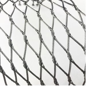 Soft Touch Stainless Steel 316 Woven Mesh Protecting Birds Feather And Animal Skin