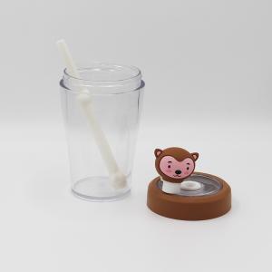 China 430ml Reusable Plastic Shaker Water Bottle Unisex Applicable factory