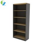 Knocked Down Structure Metal Open Bookshelf Steel Storage Cabinet