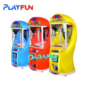 China Coin Operated Super Box 2 Mini Stuffed Toy Gift Dolls Grabber Arcade Crane Claw Prize Vending Machine factory