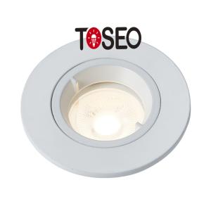 China 70mm Fixed Round Recessed LED Downlight Fixtures RoHS Certified factory
