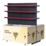 Refrigerator shelf Store Display Factory Direct Metal Steel Gondola Retail