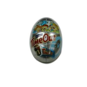 China Customized Logo Easter Egg Gift Box , Metal Decorative Chocolate Boxes on sale