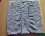 Microfiber 50 * 90cm 800gsm Fold Pocket Grey Pet Dog Coral Fleece Sports Towel