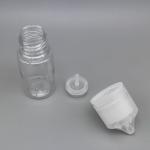30ml PET Plastic Packaging Empty Plastic Cap Liquid Oil Squeeze Dropper Bottle
