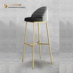 SGS Metal Steel Base Contemporary Bar Chairs