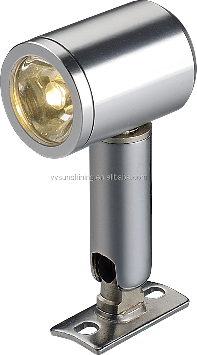Modern Design Style LED Spot Light for Jewelry Showcase and Cabinet Product Weight 0.1kg
