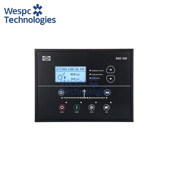 China WESPC Original SGC420 MKII DEIF Genset Controller Generator Control Module Panel factory