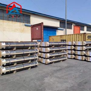China Graphite Electrode For Steel Making UHP HP RP factory