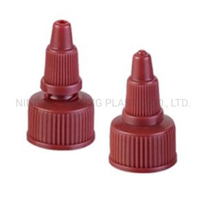 China 24mm 28mm Plastic Bottle Closure with Push Pull Cap factory