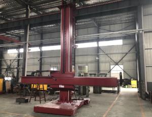 China Manual Rotation Welding Column Boom , 80kg Column Boom Welding Machine 120mm-1000mm factory