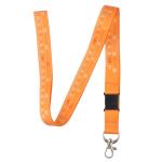 Orange Lanyard Clothing Tape Measure Comfortably Carry Measure Tapes 160cm X 2