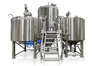 China 20BBL Capacity Large Brewing Equipment TIG Welded Joints / Seams Electricity Heating factory