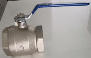 China HPB57-3 Brass Ball Valve Nickel Plated 3 Inch Forged Brass Ball Valve factory