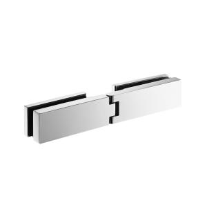 China Adjustable Special PVC Shower Door Hinge Glass To Glass factory