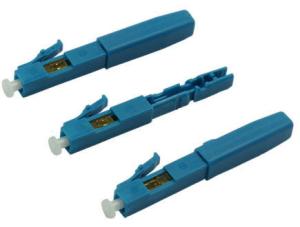 China SM MM Fiber Cable Connectors SC LC , Fiber Optic SC APC Fast Connector factory