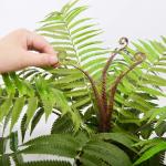 Pu Artificial Potted Floor Plants For Garden Decoration