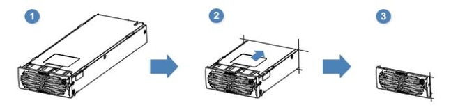 DC48V Rack Mount Rectifier High Capacity M45D65B 220VAC Telecom Single Phase Rectifier 6