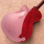 Custom jazz hollow electric guitar, A piece of pickups Jazz electric guitar,