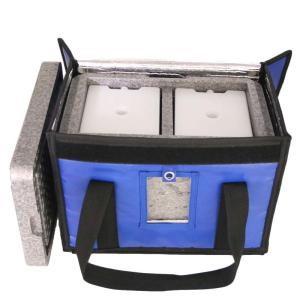 China 20L EPP Material Medical Storage Insulin Cooling Box Cold Chain Box / Bag factory
