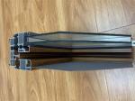 Tempered Glass UPVC Extrusion Profiles Lead Free UV Resistant Customized