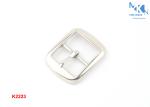 K2223 Metal Shoe Strap Buckles 20mm Zinc Alloy Hand Polished With Plating
