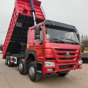 China Sinotruk Howo 371 8x4 Manual Transmission Dump Truck 10-12 Wheel 30 Ton Sand Diesel Right Heavy Truck Segment Used For Mining factory