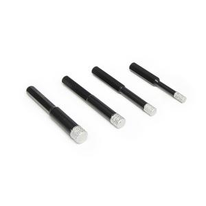 China 1/3 Shank Brazing glass Diamond Hole Saws With Cooling Wax factory