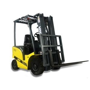China electric stacker forklift CPD18 electric warehouse lifts material handling forklift factory