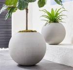 Create a Beautiful Garden with Fiberglass Flower Pots Durable and Lightweight