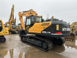 China Used Hyundai 220LC-9S Excavator 22 Ton Hyundai 220 Mining Digger factory