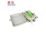 FTTH Fiber Optic Splitter White Black Color Water Blocking Material
