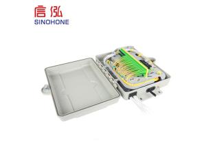 China FTTH Fiber Optic Splitter White Black Color Water Blocking Material factory