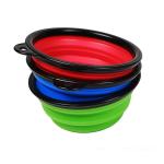 Portable Outdoor Folding Bowl Dog Silicone Food Bowl Environmentally Friendly