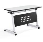 Metal Frame Stainless Steel Office Furniture Activity Folding Training Desks