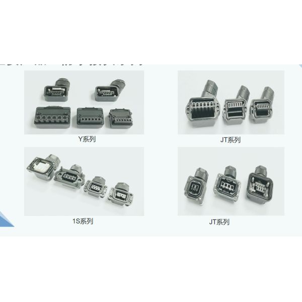 Yaskawa SM-J17s SM-J27S SM-J37S JZSP-C7M9-1-E SM-J17S-06FMH-7KL-M-CF 6P Power Servo Motor Connector