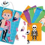 Educational Human Body Puzzle Anatomy Toys Logical Thinking Gifts For Preschoole