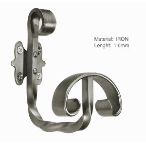 Antique Chrome Coat Hat Hooks , Wall Mounted Coat Hanger H0006/AI