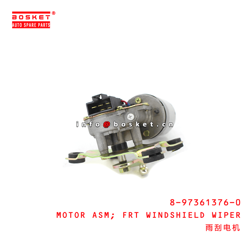 8-97361376-0 Front Windshield Wiper Motor Assembly Suitable for ISUZU NKR55 8973613760