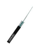 HDPE GYXTW Central Tube Aerial Cable 6core SM Steel Wire
