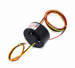 Durable Industrial Slip Ring , Continuous Transmission Signal Compact Slip Ring